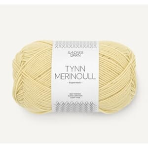 Tynn Merinoull Gul Månesten