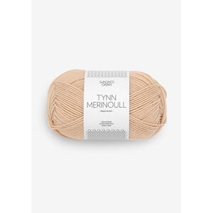 Tynn Merinoull Sandskjell ***