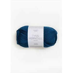 Tynn Merinoull Inkblå***