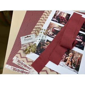 Lag kort med Jeanette, Hobbylagerets digitreff november 2025