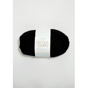 Fritidsgarn Sort