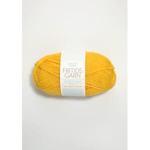 Fritidsgarn Gul