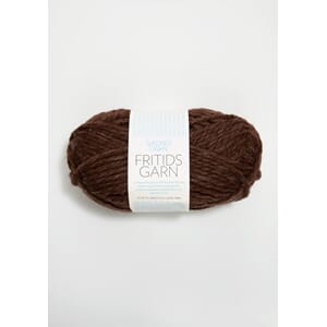 Fritidsgarn Mørk Brun