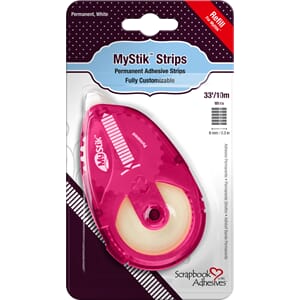 "Scrapbook Adhesives MyStik Permanent Strips Refill (01655)
