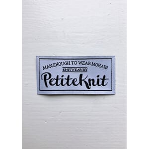 Man Enough To Wear Mohair - Knitwear By Pk(2,5X5Cm)