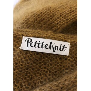 Petitknit merkelapp (1,5X5Cm)