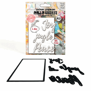 AALL & Create - #61 - Die-Cutting Die Set - ATC Festive