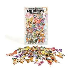 AALL & Create - #81 - Ephemera Die-Cuts - Luminous Flutter