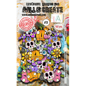 #21 - Ephemera Die-Cuts - Pumps & Skullz - Aall & Create