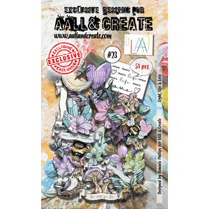 #23 - Ephemera Die-Cuts - Light, Life & Love - AALL & Create