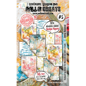 AALL & Create  #05 - A6 Design Paper - Citrus Rainbow