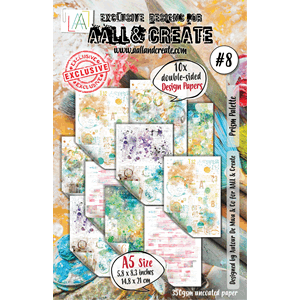 AALL & Create  #08 - A5 Design Paper - Prism Palette