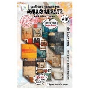 AALL & Create - #10 - A5 Design Paper - Bronze & Brassy Days