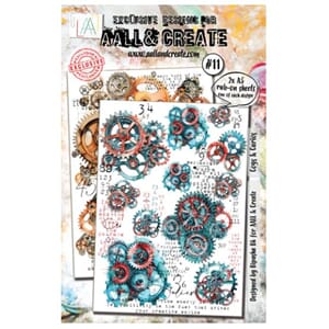 AALL & Create - #11 - A5 Rub-Ons - Cogs & Curios