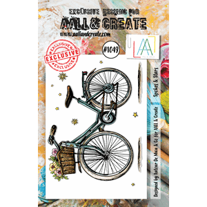 #1049 - A7 Stamp Set - Spokes & Stars - AALL & Create