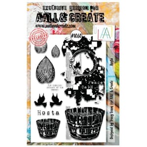 #1060 - A5 Stamp Set - Hosta - AALL & Create