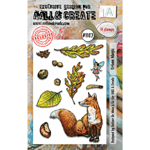 #1102 - A7 Stamp Set - Urban Magic