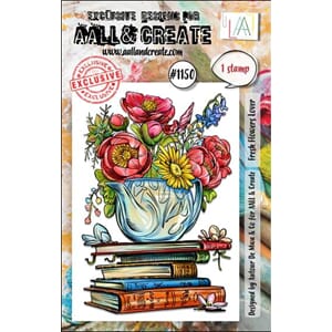 AALL & Create - #1150 - A7 Stamp Set - Fresh Flowers Lover