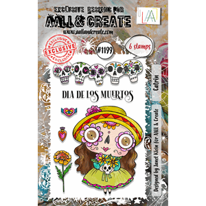 AALL & Create - #1199 - A7 Stamp Set - Catrin
