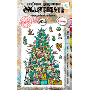 AALL & Create - #1218 - A6 Stamp Set - Tree Tales
