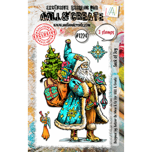 AALL & Create - #1224 - A7 Stamp Set - Sack of Joy