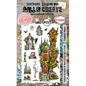 AALL & Create - #1237 - A6 Stamp Set - Frightful Manor