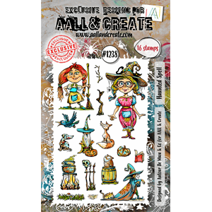 AALL & Create - #1238 - A6 Stamp Set - Haunted Spell