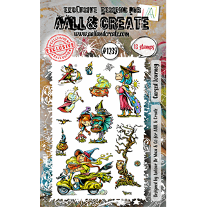 AALL & Create - #1239 - A6 Stamp Set - Cursed Journey