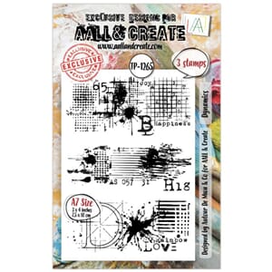 Aall and Create Celestial Marks A7 Stamp Set Dynamics (AALL-