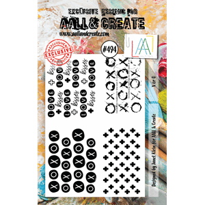 #494 AALL & Create Stamp Set A7