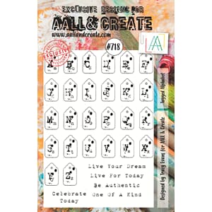 #718 - A5 Stamp - AALL & Create