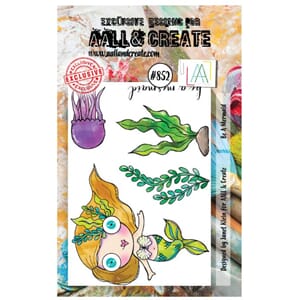 "Aall and Create Stamp Set A7 Be A Mermaid (AALL-TP-852)
Sta