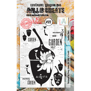 #979 - A7 Stamp Set - Garden Times - Aall & Create
