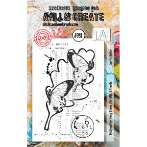 #981 - A7 Stamp Set - Leaf Is Better - Aall & Create