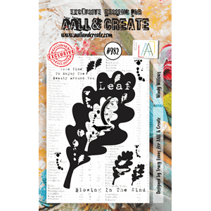 #982 - A7 Stamp Set - Windy Willows - Aall & Create