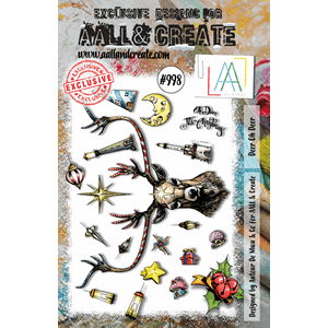 #998 - A5 Stamp Set - Deer Oh Deer - AALL & Create