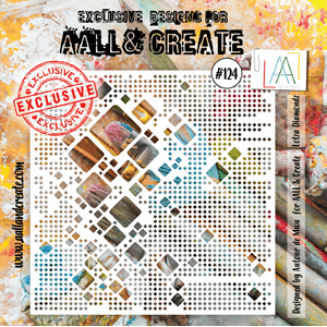 AALL & Create #124   -6x6 Stencil