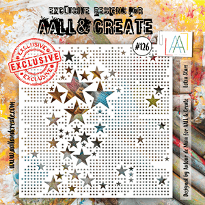AALL & Create #126   -6x6 Stencil