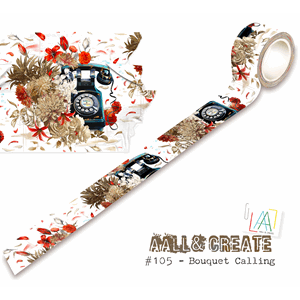 AALL & Create - #105 - Washi Tape - Bouquet Calling