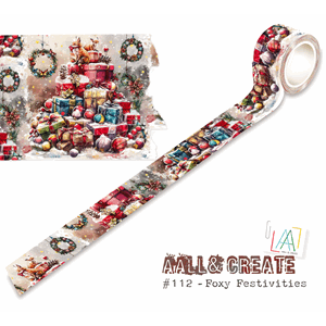 AALL & Create - #112 - Washi Tape - Foxy Festivities