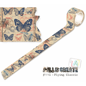 AALL & Create - #116 - 25mm x 10m Washi Tape - Flying Classi