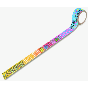 #55 - Washi Tape - Birthday Bumps