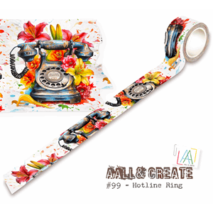 AALL & Create - #99 - Washi Tape - Hotline Ring