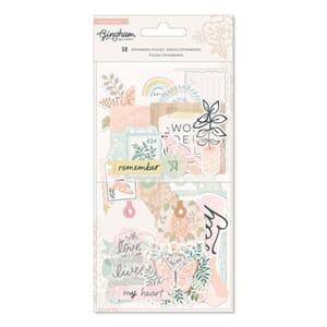 "American Crafts Crate Paper Gingham Garden Embellishment Ep