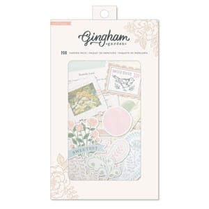 American Crafts Crate Paper Gingham Garden Paperie Pack with