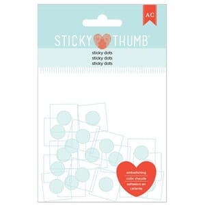 Sticky Dots - AC - Sticky Thumb - 1/2"""" - Flat 300 Piece