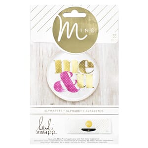 Embellishments - HS - MINC - Alphabets - Polka Dot 55 Piece