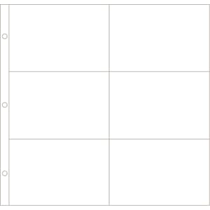 Photo Pocket Pages - Design C - 12 pack