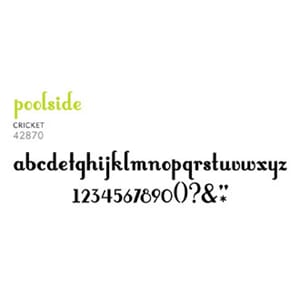 Thickers Vinyl - Poolside - cricket