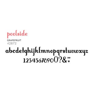 Thickers Vinyl - Poolside - grapefruit